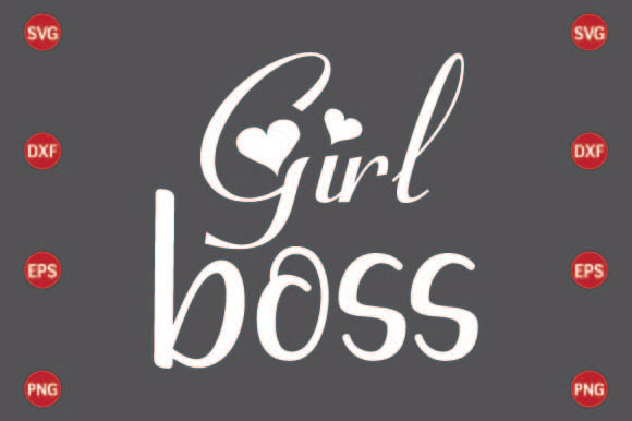Girl Boss SVG CraftlabSvg29 