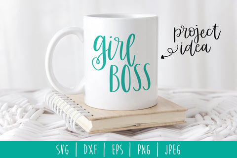 Girl Boss SVG SavoringSurprises 