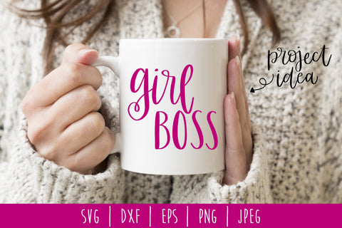 Girl Boss SVG SavoringSurprises 