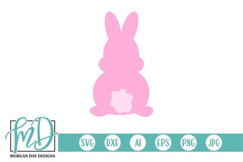 Girl Easter Bunny SVG Morgan Day Designs 