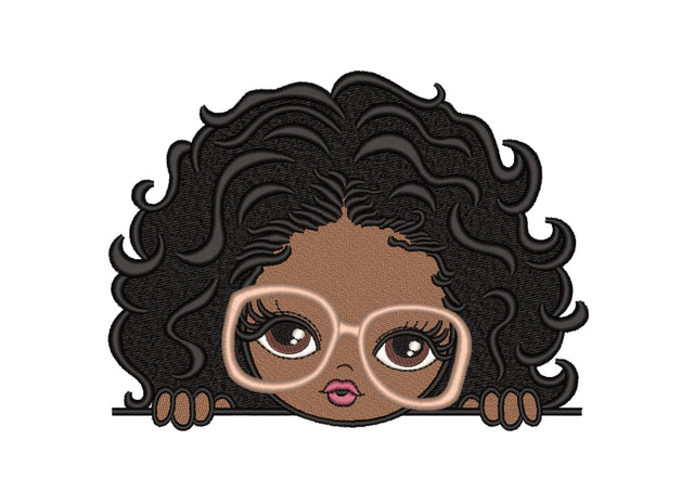 Girl Embroidery Design, 4 sizes Embroidery/Applique DESIGNS Nino Nadaraia 