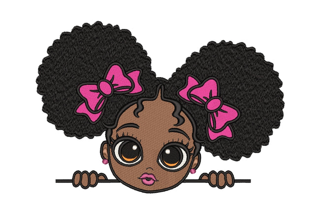 Girl Embroidery Design, 4 sizes, Instant download Embroidery/Applique DESIGNS Nino Nadaraia 