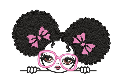 Girl Embroidery Design, 4 sizes, Instant download Embroidery/Applique DESIGNS Nino Nadaraia 