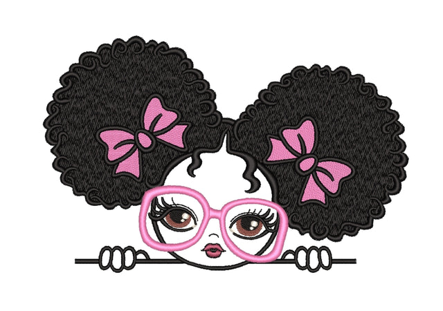 Girl Embroidery Design, 4 sizes, Instant download Embroidery/Applique DESIGNS Nino Nadaraia 