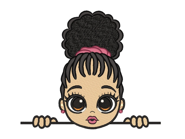 Girl Embroidery Design, 5 sizes Embroidery/Applique DESIGNS Nino Nadaraia 