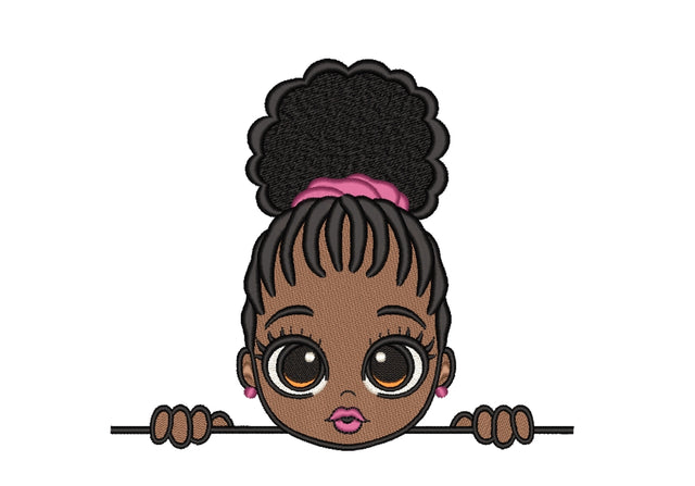 Girl Embroidery Design, 5 sizes Embroidery/Applique DESIGNS Nino Nadaraia 