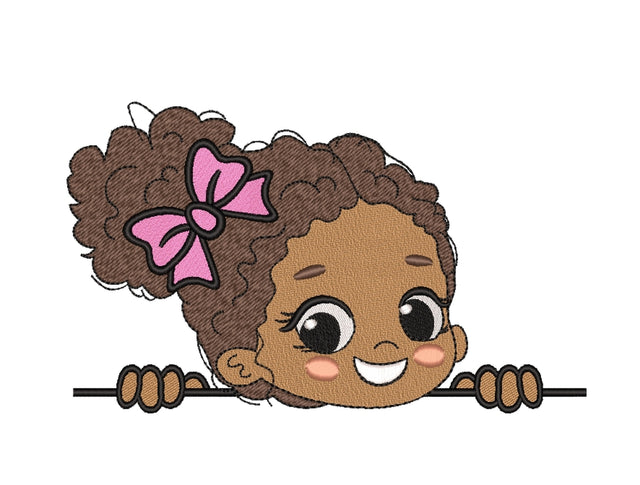 Girl Embroidery Design, 5 sizes Embroidery/Applique DESIGNS Nino Nadaraia 