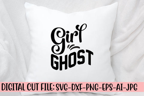 Girl Ghost SVG Design SVG Syaman 