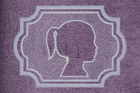 Girl headembossed machine embroidery digital download Embroidery/Applique DESIGNS embroidery-workshop 