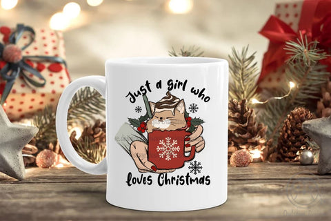 Girl Loves Christmas Sublimation Sublimation LAM HOANG THUY 