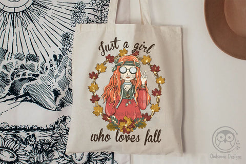 Girl Loves Fall Sublimation Sublimation LAM HOANG THUY 