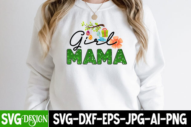Girl Mama Sublimation Design , Girl Mama Sublimation PNG , Mama SVG Cut File, Mama Sublimation Sublimation BlackCatsMedia 