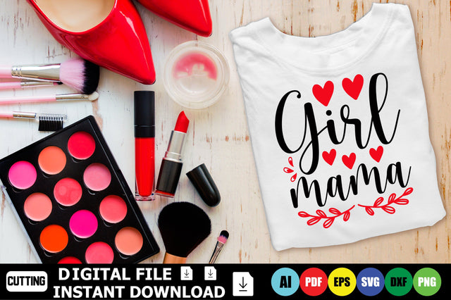 Girl Mama SVG Shahin alam 