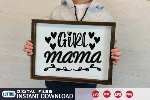 Girl Mama svg SVG designer krishna 