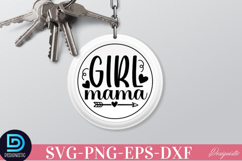 Girl mama SVG SVG DESIGNISTIC 