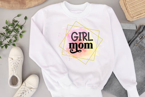 Girl Mom Sublimation I Mothers Day Sublimation Design Sublimation Happy Printables Club 