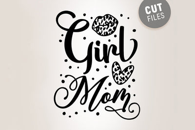 Girl Mom SVG SVG VectorSVGdesign 
