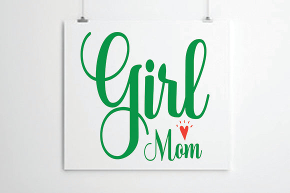 Girl Mom SVG thesvgfactory 