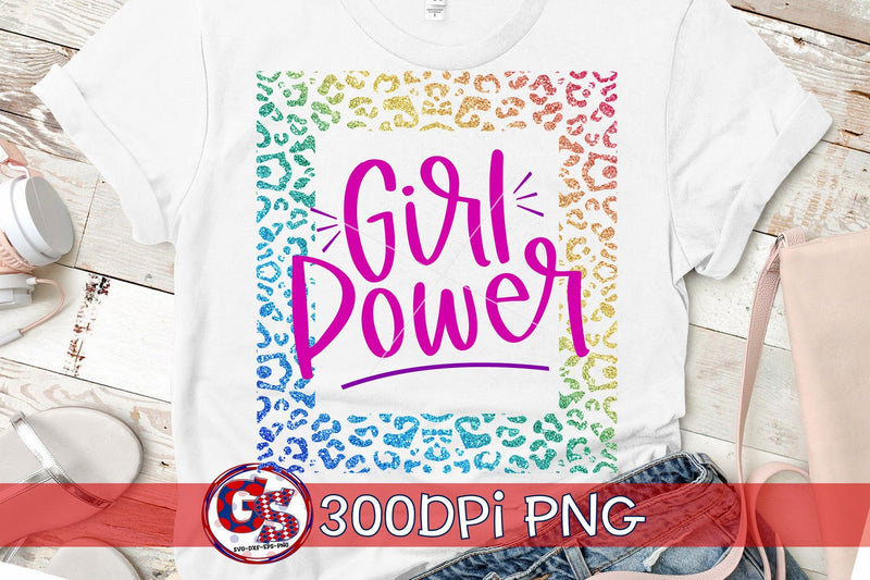 Girl Power PNG for Sublimation Sublimation Greedy Stitches 