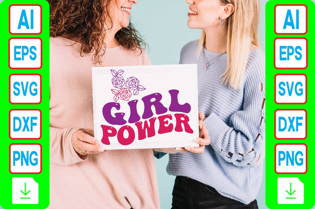 Girl Power SVG Craftlabsvg24 