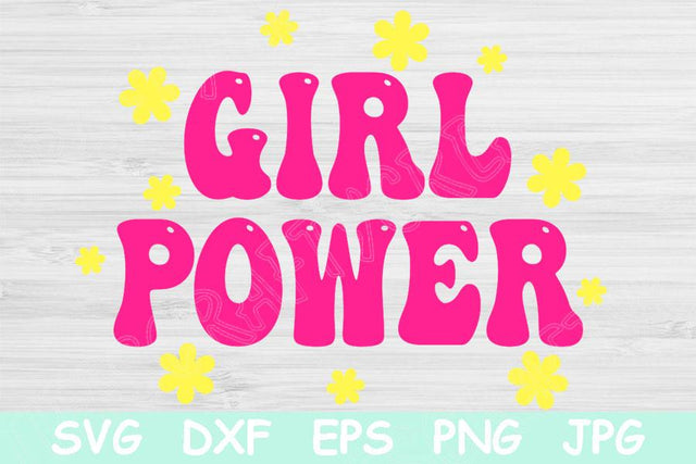 Girl Power Svg, Feminist Svg Files For Cricut, Strong Women Svg, Girl Boss Svg, Inspirational Svg, Motivational Svg, Feminism Svg Dxf Png SVG TiffsCraftyCreations 