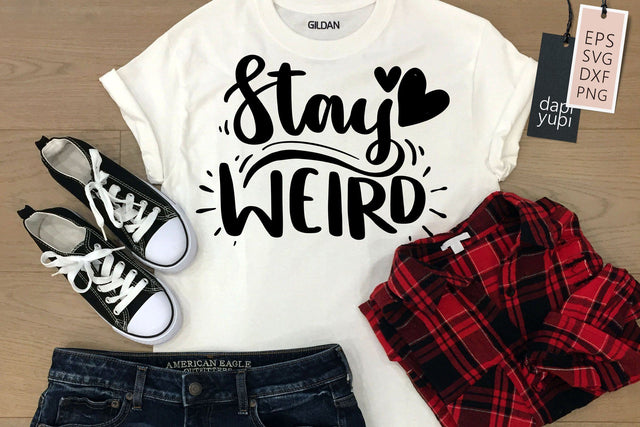 Girl Power SVG Stay Weird Quotes SVG dapiyupi store 
