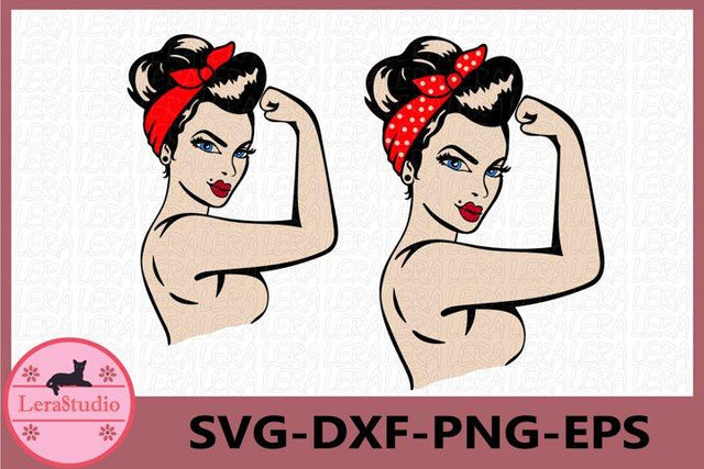 Girl Power SVG SVG Lerastudio 