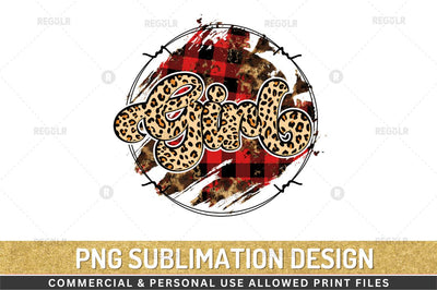 Girl Sublimation Design Sublimation Regulrcrative 
