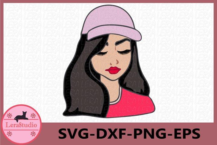 Girl SVG - So Fontsy