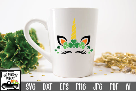 Girl Unicorn SVG Cut File SVG Old Market 