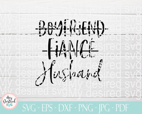 Girlfriend Fiancee Wife svg, Bundle, Matching Couples, Engagement Shirt, Hubby Svg, Wifey svg, husband shirt, Groom svg, SVG Design SVG MyDesiredSVG 