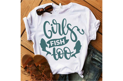 Girls Fish Too SVG Rupkotha 
