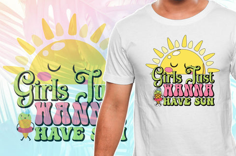 Girls Just Wanna Have Sun SVG designartist 