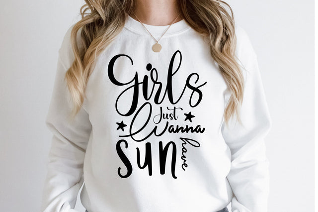Girls Just Wanna Have Sun SVG orpitasn 