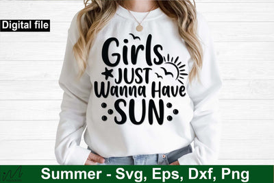 girls just wanna have sun svg, Sunshine svg, Summer vibes svg, Summer t shirt svg, Vacation Svg, Ocean Svg Svg, Beach Svg, Beach t shirt svg, Summer mug svg, Beach time svg, Summer Cut Files, Hello summer svg, Lake time SVG Isabella Machell 