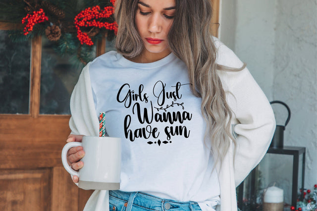 Girls Just Wanna Have Sun svg SVG orpitasn 