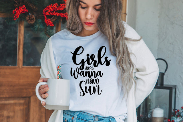 Girls Just Wanna Have Sun svg SVG orpitasn 