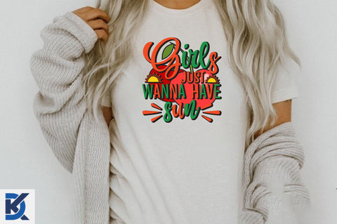 Girls just wanna have sun SVG SVGista 