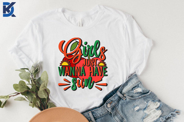 Girls just wanna have sun SVG SVGista 