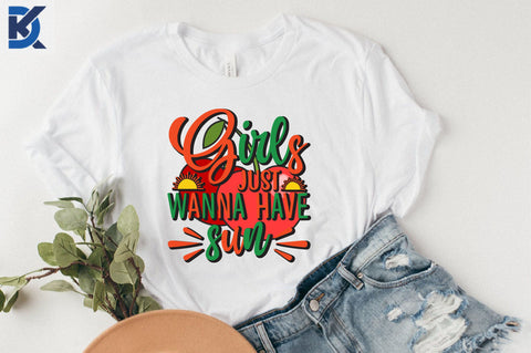 Girls just wanna have sun SVG SVGista 