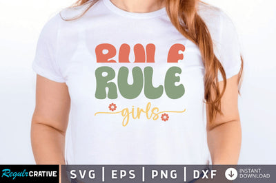 girls rule SVG SVG Regulrcrative 