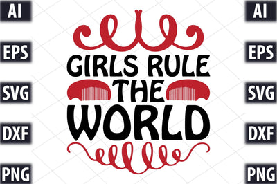 Girls Rule the World SVG SVGista 