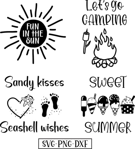 Girls summer 1 SVG Calico Creations Svg 
