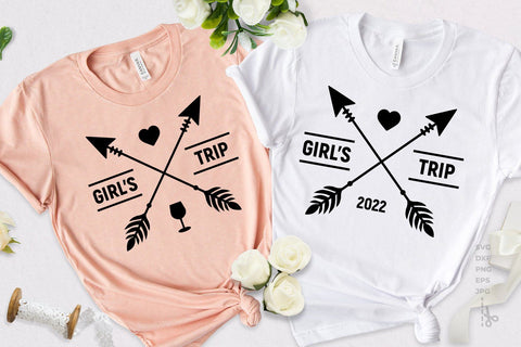 Girls trip 2022 svg, girls weekend svg, Girls Vacation Svg SVG KMarinaDesign 