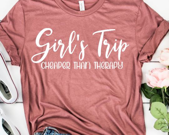 Girls Trip Cheaper Than Therapy Svg Files For Cricut - Therapy Svg ...