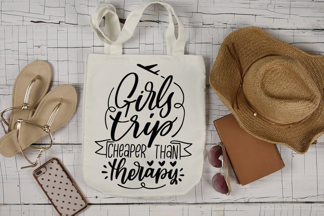 Girls Trip Cheaper Than Therapy SVG SVG dapiyupi store 