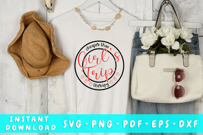 Girls Trip Cheaper Than Therapy SVG SVG HappyDesignStudio 