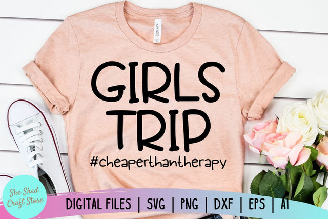 Girls Trip SVG, Best Friends SVG, Friendship SVG SVG She Shed Craft Store 