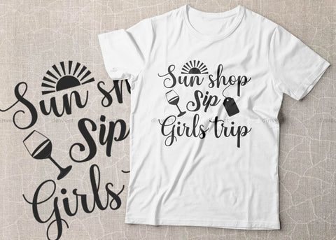 Girls Trip SVG Bundle, Girls Party Svg, Girls Weekend Svg, Vacation SVG, Birthday Squad Svg, Girls Trip Design, Girls vacay mode, Bachelorette Svg SVG Dinvect 