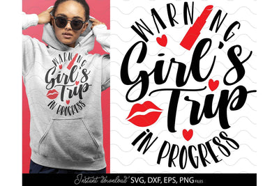 Girls Trip SVG | Friends Trip SVG | Girls Weekend SVG | Girls Friendship SVG SVG March Design Studio 